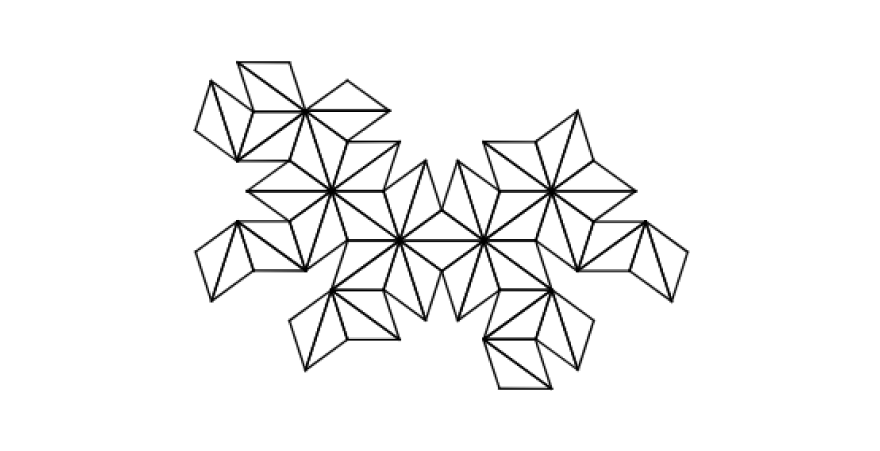Great Dodecahedron Pattern