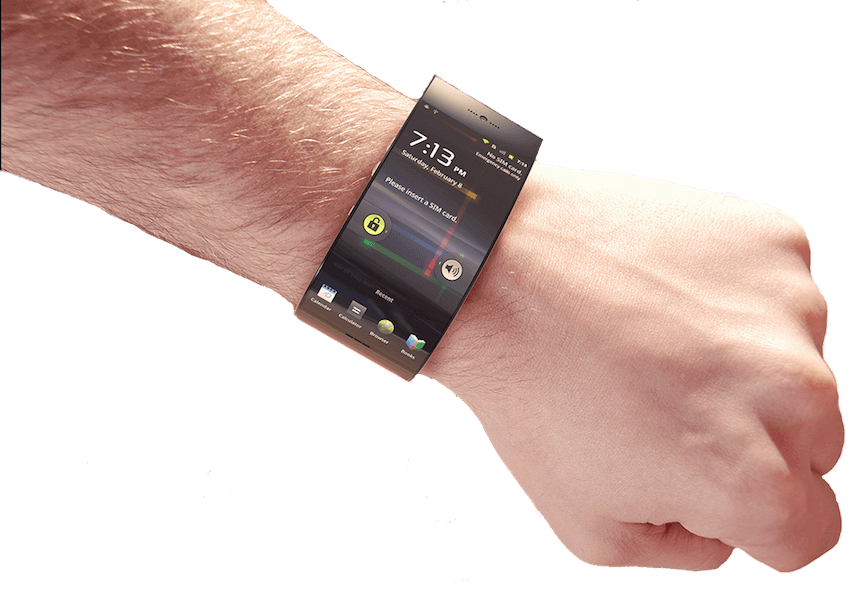 Curved-Screen-Wrist-Smartphone